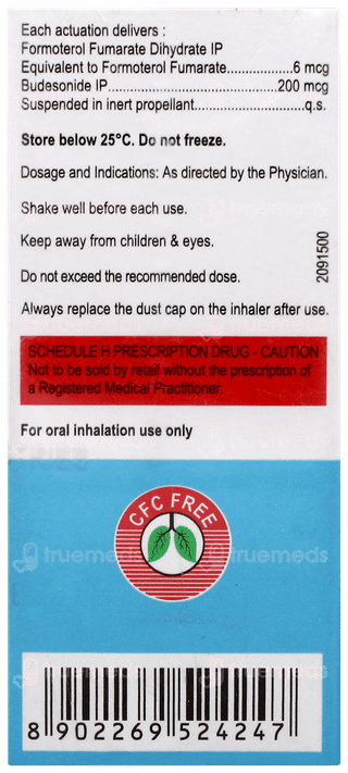 Pulmosmart 200 Inhaler 120mdi