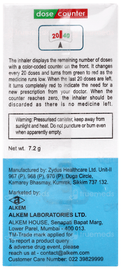 Pulmosmart 200 Inhaler 120mdi