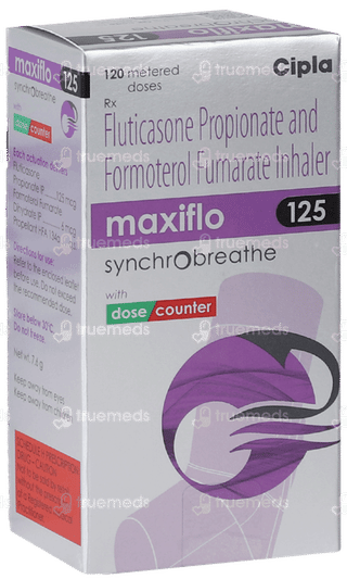 Maxiflo 125 Synchrobreathe Inhaler 120mdi