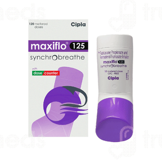Maxiflo 125 Synchrobreathe Inhaler 120mdi