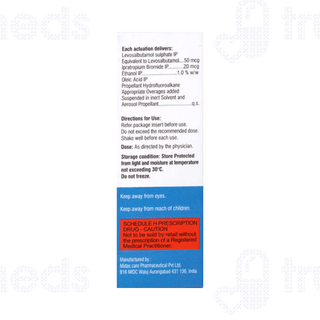 Iprasure Inhaler 200mdi