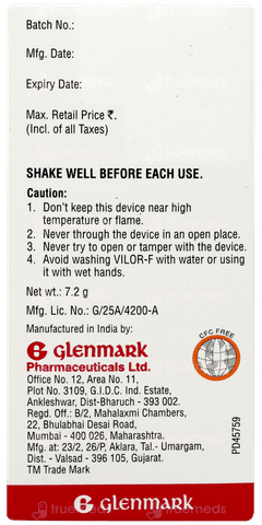 Vilor F 50 Inhaler 120Mdi