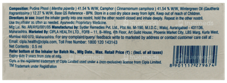 Naselin Inhaler 0.5Ml