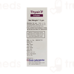Thyair F Inhaler 120 Mdi Thyair F Inhaler 120 Mdi
