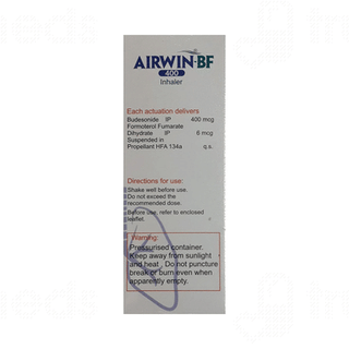 Airwin Bf 400 MCG Inhaler 120 Mdi