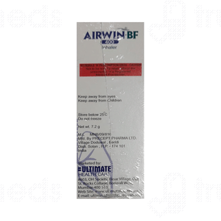 Airwin Bf 400 MCG Inhaler 120 Mdi