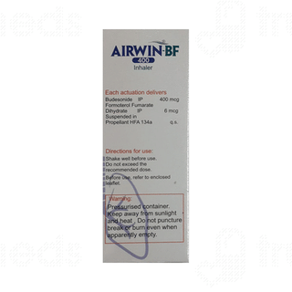 Airwin Bf 400 MCG Inhaler 120 Mdi