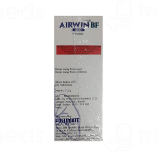 Airwin Bf 400 MCG Inhaler 120 Mdi
