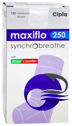 Maxiflo 250 Synchrobreathe Inhaler 120mdi