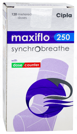 Maxiflo 250 Synchrobreathe Inhaler 120mdi