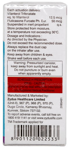 Odihale 50 Cfc Free Inhaler 120mdi