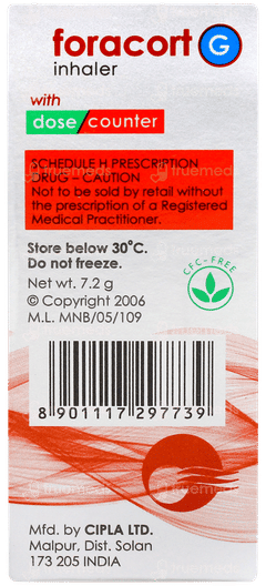 Foracort G Inhaler 120mdi