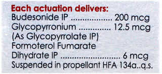 Foracort G Inhaler 120Mdi