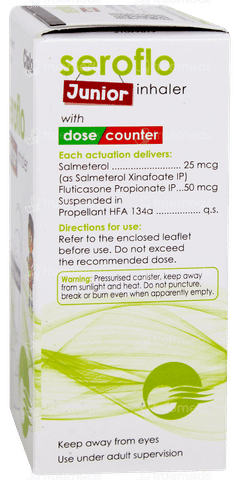 Seroflo Junior Inhaler 120mdi Seroflo Junior Inhaler 120mdi