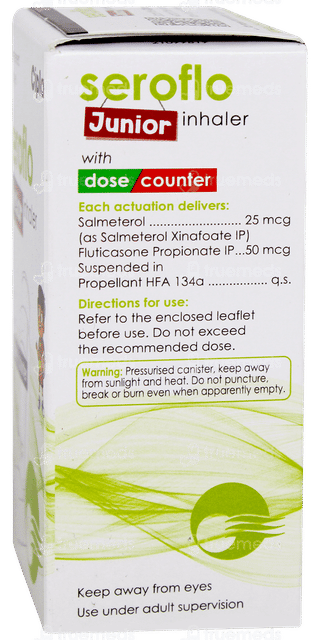 Seroflo Junior Inhaler 120mdi