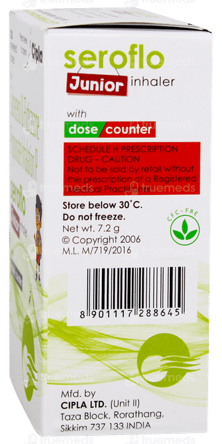 Seroflo Junior Inhaler 120mdi