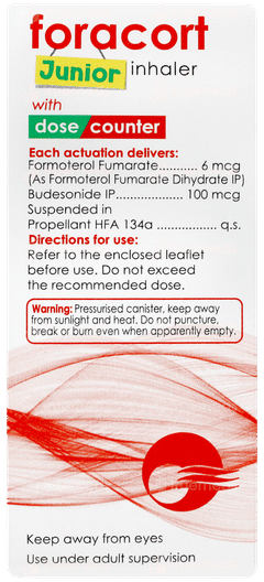 Foracort Junior Inhaler 120mdi