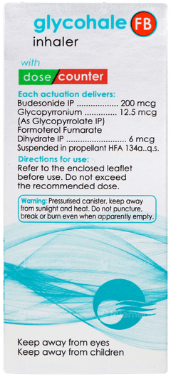 Glycohale Fb Inhaler 120mdi Glycohale Fb Inhaler 120mdi