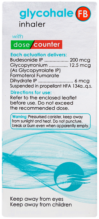 Glycohale Fb Inhaler 120mdi