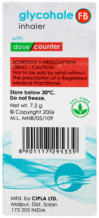 Glycohale Fb Inhaler 120mdi