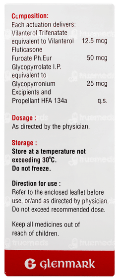 Vilor Fg 50 Inhaler 120mdi