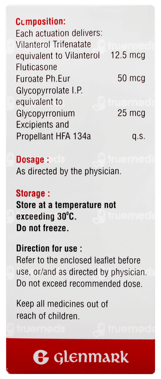 Vilor Fg 50 Inhaler 120mdi