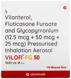 Vilor Fg 50 Inhaler 120mdi