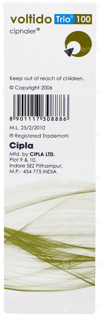 Voltido Trio 100 Ciphaler 60 Doses