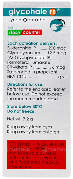 Glycohale Fb Synchrobreathe 120mdi