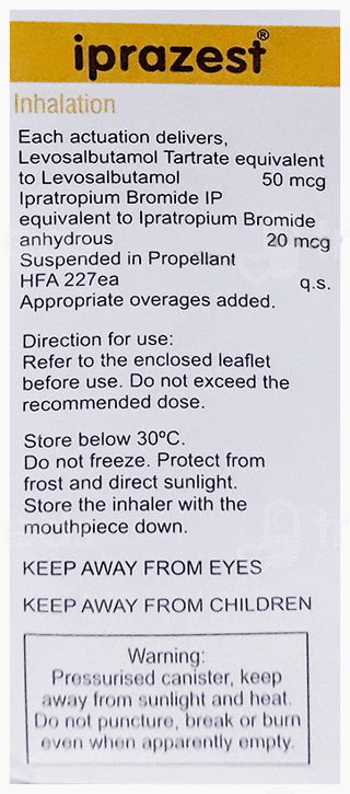 Iprazest Inhaler 120Mdi