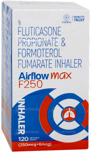 Airflow Max F 250 Inhaler 120mdi