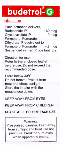 Budetrol G Inhaler 120Mdi