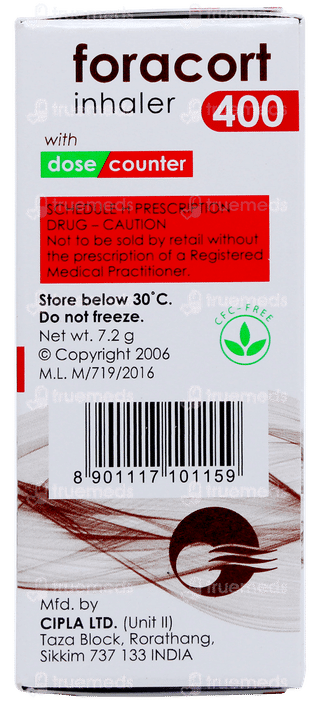 Foracort 400 Inhaler 180Mdi