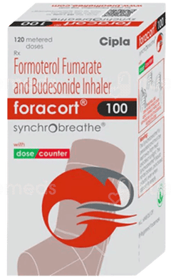 Foracort 100 Synchrobreathe Inhaler 120Mdi Foracort 100 Synchrobreathe Inhaler 120Mdi
