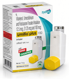 Umiflo Plus 100 Cfc Free Inhaler 120Mdi Umiflo Plus 100 Cfc Free Inhaler 120Mdi