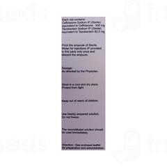 Accutaz-hs 500/62.5 MG Injection 1
