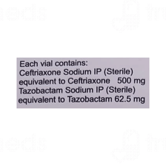 Accutaz-hs 500/62.5 MG Injection 1