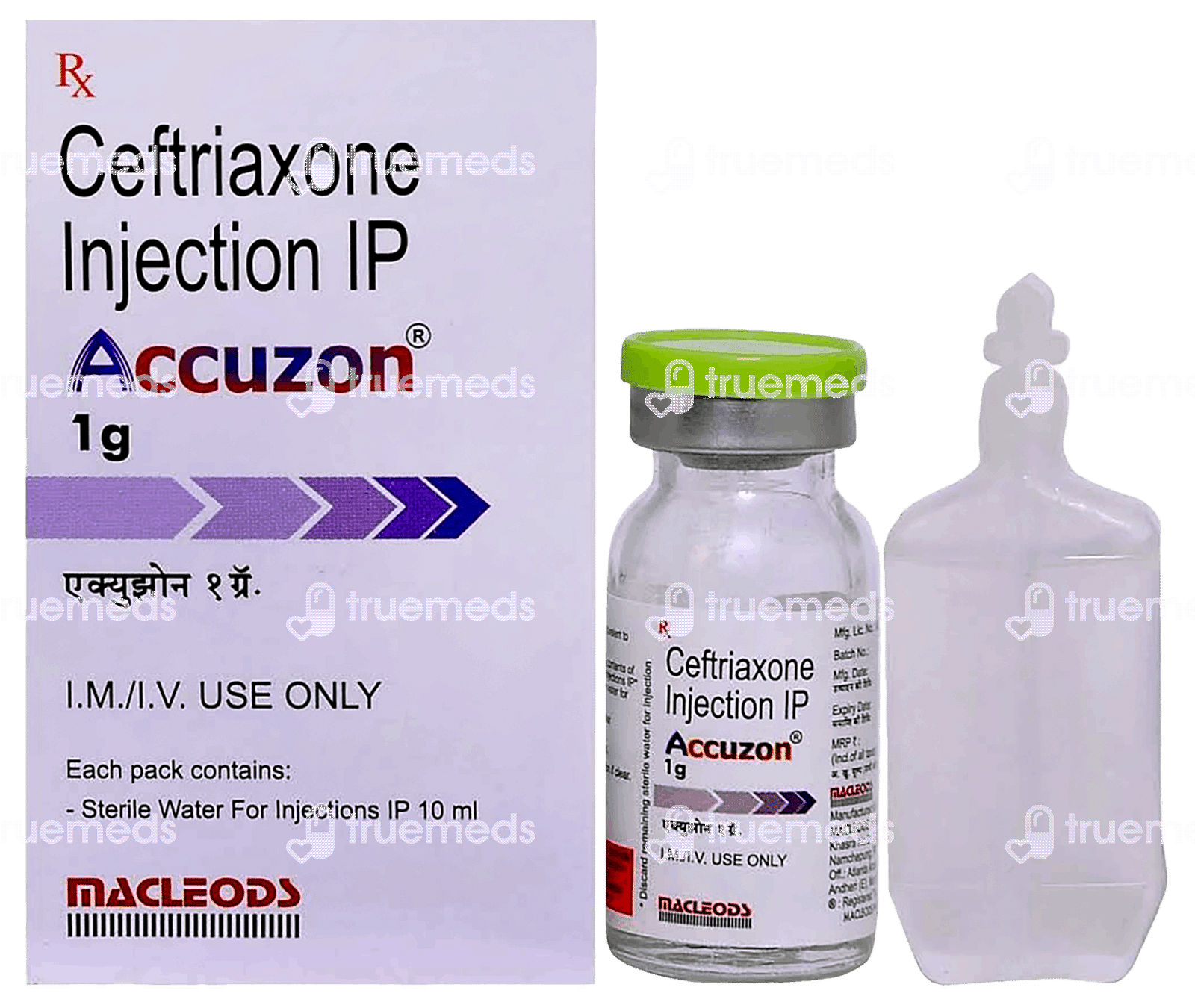 Accuzon 1Gm Injection: Uses, Side Effects, Price & Substitutes