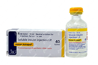 Human Actrapid 40iu Injection 10ml