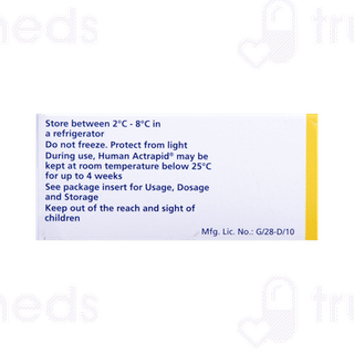Human Actrapid 40iu Injection 10ml