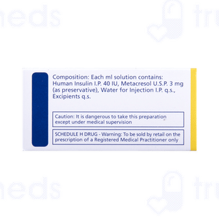 Human Actrapid 40iu Injection 10ml