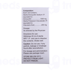 Acuclav 1000/200 MG Injection 1