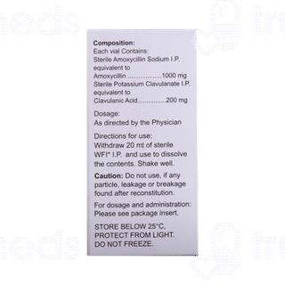 Acuclav 1000/200 MG Injection 1
