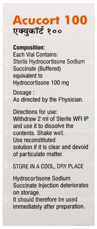 Acucort 100 Injection 5ml
