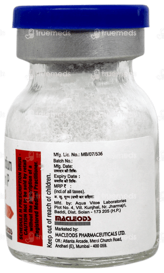 Acucort 100 Injection 5ml