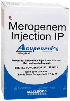 Acupenem 1g Injection 1