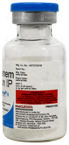 Acupenem 1g Injection 1