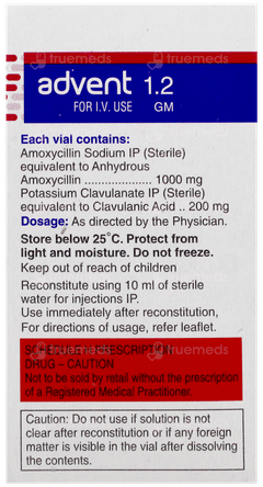 Advent 1.2gm Injection 1