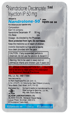 Alkems Nandrolone 50 Injection 1ml Alkems Nandrolone 50 Injection 1ml