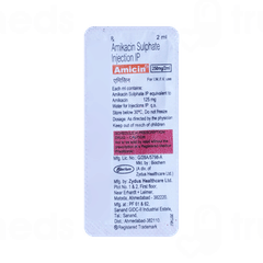 Amicin 250mg Injection 2ml